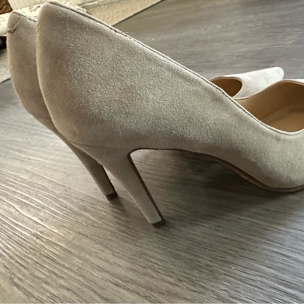 Vince Camuto Candera Triangle Pointed Heel Suede … - image 4